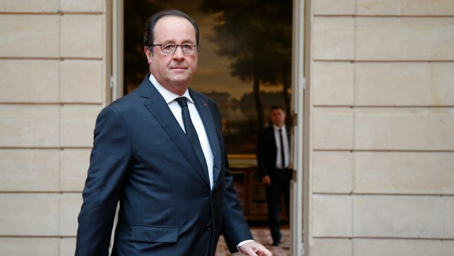 François Hollande le 15 juin 2016 à l'Elysée