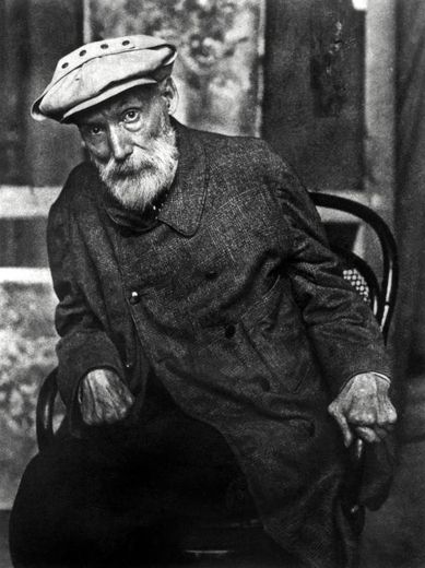 Une photo non datée de Pierre-Auguste Renoir
