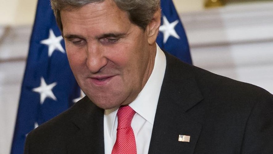 Le secrétaire d'Etat américain John Kerry, le 19 septembre 2013 à Washington