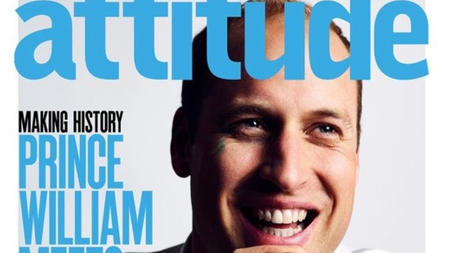 Le Prince William en cover d’un magazine gay. Historique !