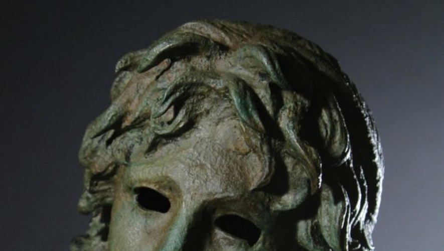 L’Ephèbe de bronze trouvé en 1964.