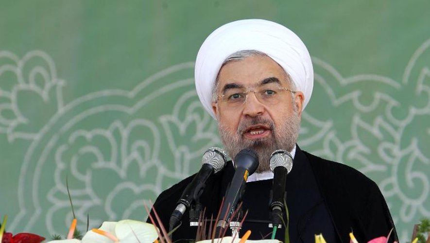 Le président iranien Hassan Rohani, le 22 septembre 2013 à Téhéran