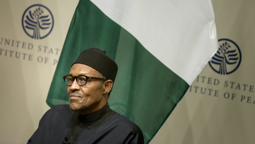 Le nouveau président nigérian Muhammadu Buhari le 22 juillet 2015 à Washington