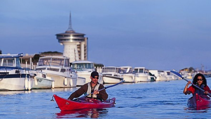 Palavas-les-Flots - Kayak entre mer et étang