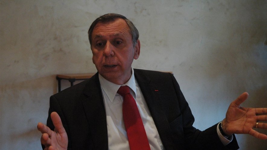 Jean-Claude Luche, président du conseil général, en colère contre le redécoupage cantonal qui s'annonce.