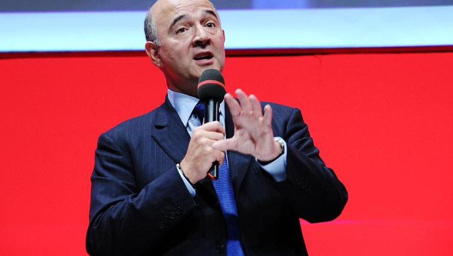 Pierre Moscovici le 24 septembre 2013 à Bordeaux