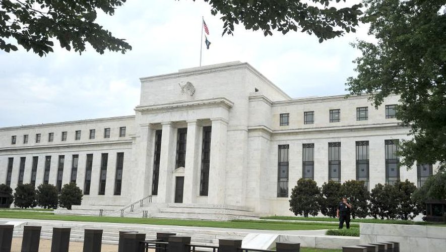Le siège de la Réserve fédérale à Washington, le 9 août 2011