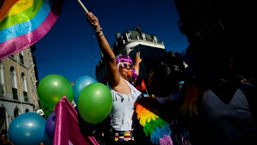 Gay Pride à Lisbonne, le 18 juin 2016
