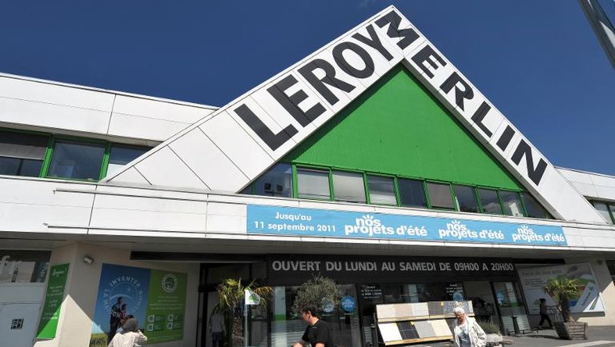 Un magasin Leroy Merlin, le 27 juin 2011 à Villeneuve-d'Ascq
