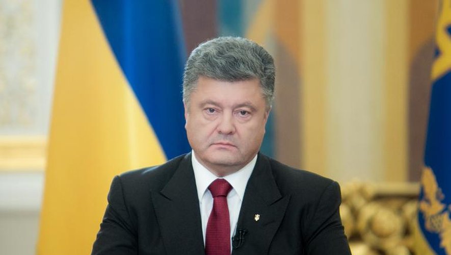 Le président ukrainien Petro Porochenko le 21 juin 2014