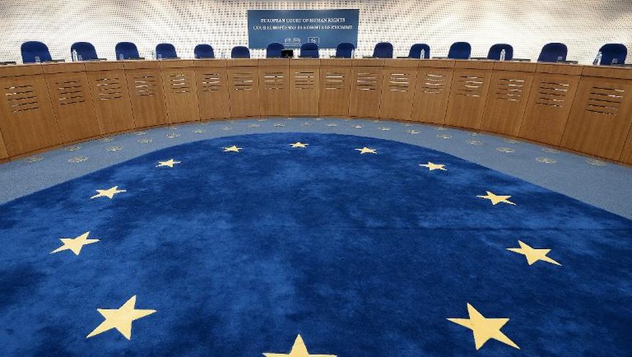 La Cour européenne des droits de l'homme (CEDH), à Strasbourg, le 27 novembre 2013
