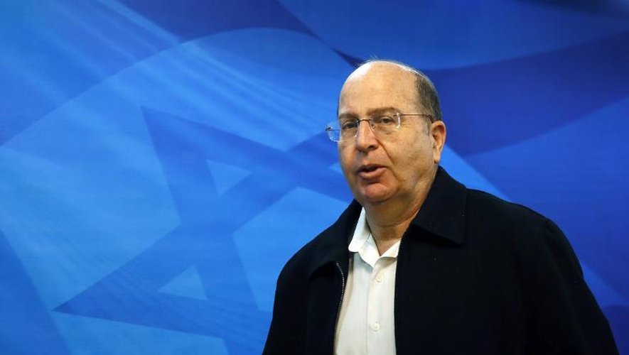 Le ministre israélien de la Défense Moshe Yaalon le 16 novembre 2014 à Jérusalem
