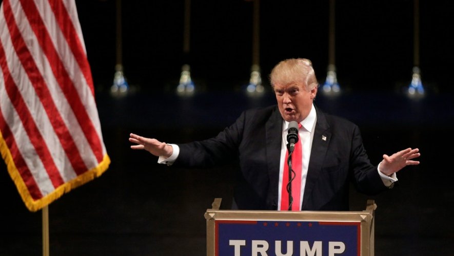 Donald Trump lors d'un meeting électoral à Las Vegas, le 18 juin 2016