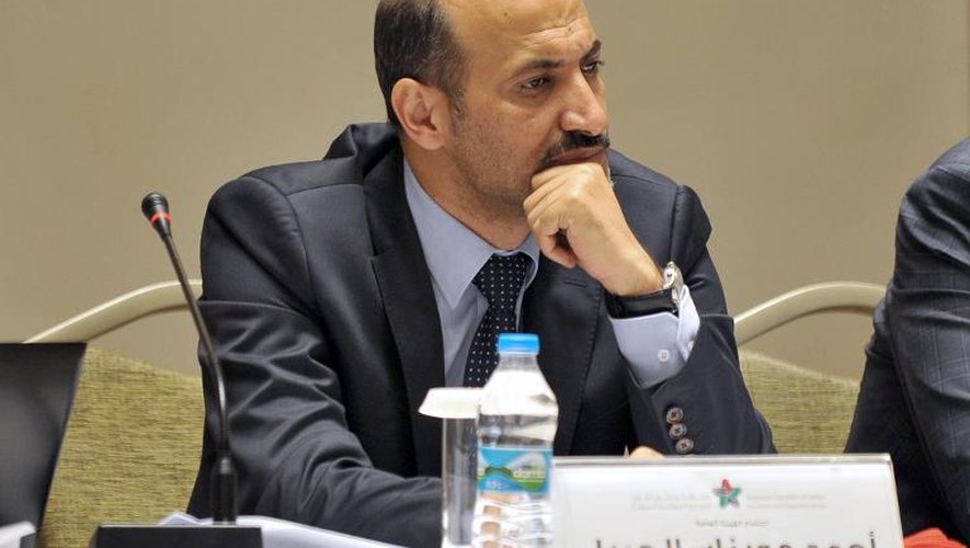 Ahmad Jarba, le chef de l'opposition syrienne le 13 septembre 2013 à Istanbul