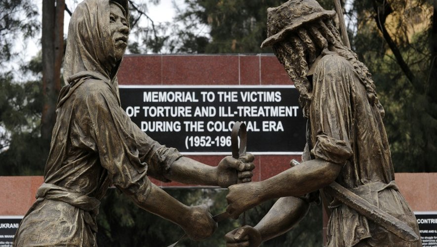 Mémorial en hommage aux victimes de la torture le 7 septembre 2015 à Nairobi au Kenya