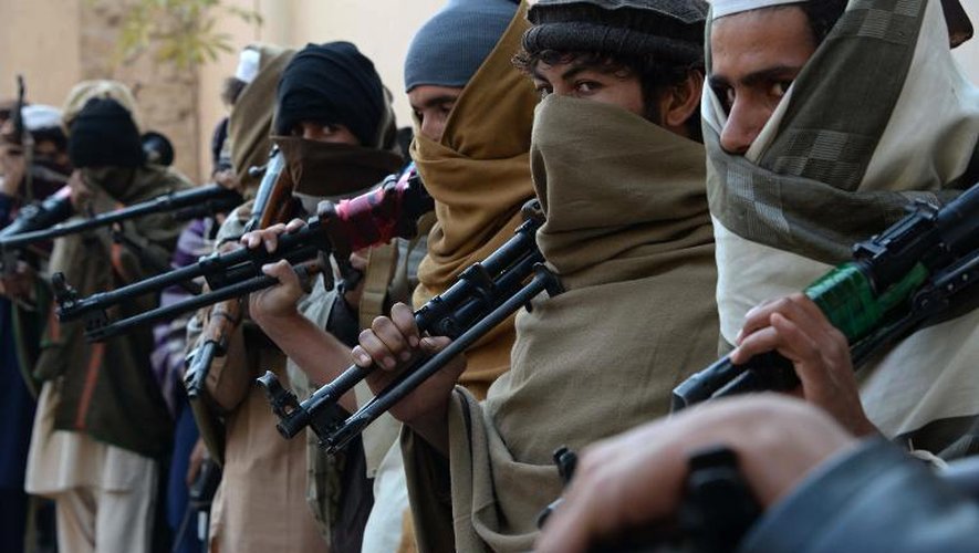 Des anciens talibans à Jalalabad le 8 février 2015