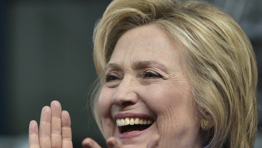 La candidate démocrate à la Maison Blanche Hillary Clinton à Hampton, le 15 juin 2016