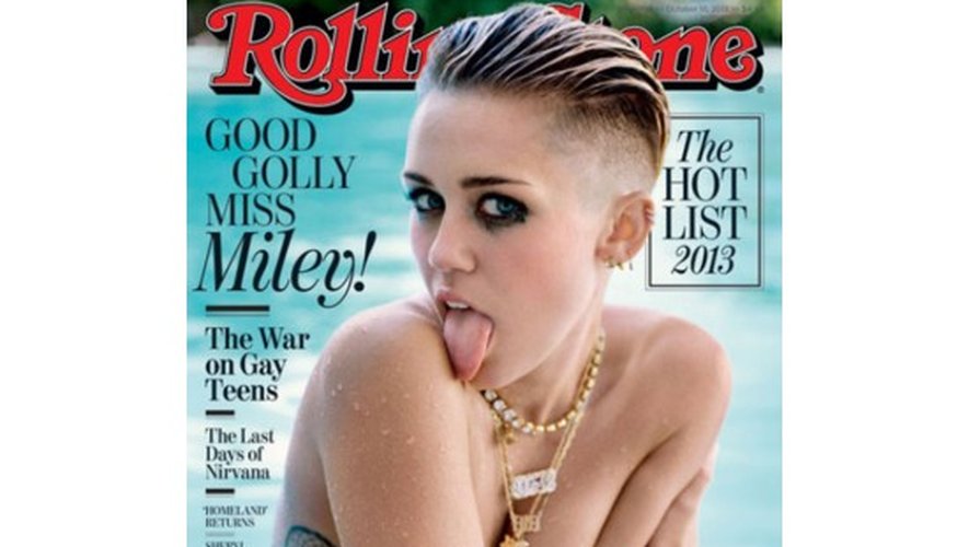 Miley Cyrus nue en Une de Rolling Stone se confie sur la drogue. La Marijuana et l&#039;Ecstasy, bien mieux que la coke selon Miss Miley ! 