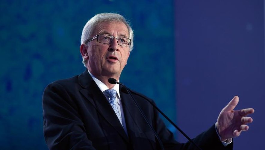 Jean-Claude Juncker à Bruxelles, le 25 juin 2014