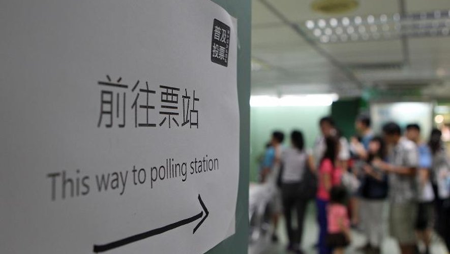 Référendum officieux sur l'instauration du suffrage universel direct, le 29 juin 2014 à Hong Kong