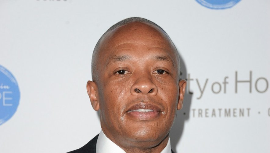 Le rappeur américain Dr. Dre, le 23 octobre 2014 à Hollywood