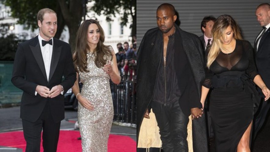 Kate Middleton et Kim Kardashian : les jeunes mamans avant et après leur grossesse. Noblesse contre télé-réalité