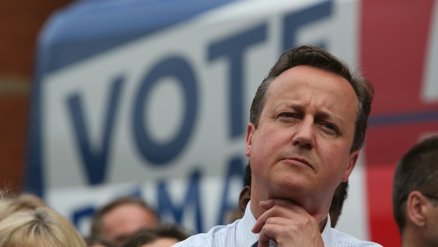 David Cameron lors d'un meeting le 22 juin 2016 à Birmingham