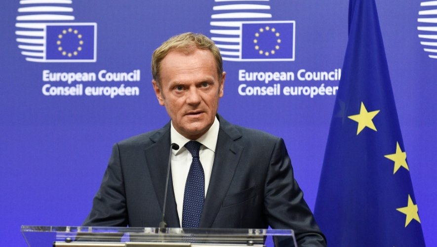 Le président du Conseil européen Donald Tusk à Bruxelles le 24 juin 2016