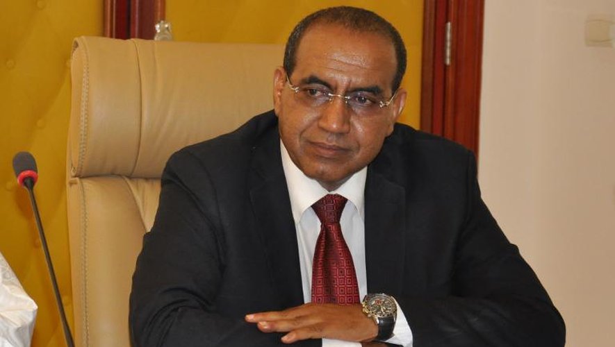 Ibrahim Ag Mohamed Assaleh, chargé des relations extérieures du MNLA, le 7 octobre 2012 à Ouagadougou
