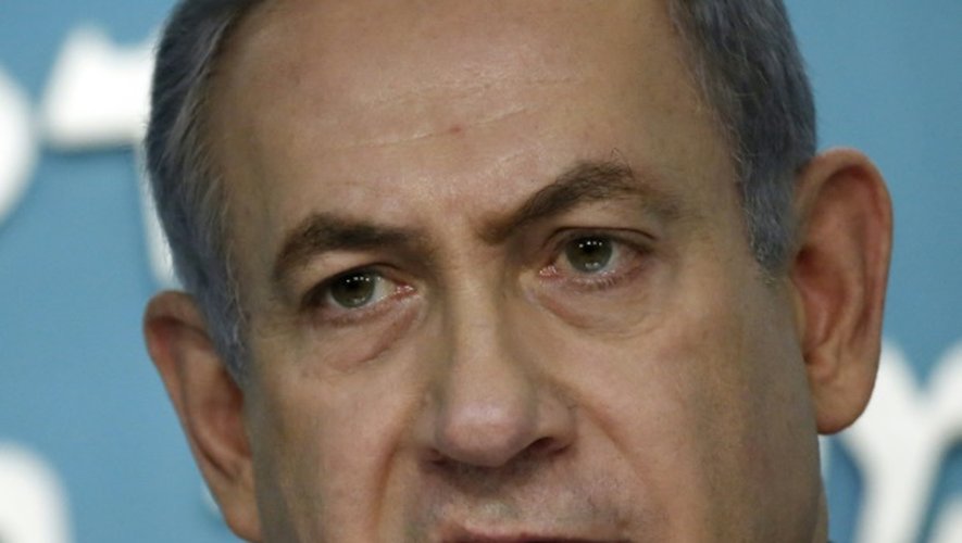 Le Premier minsitre israélien  Benjamin Netanyahu le 14 juillet 2015 à Jérusalem