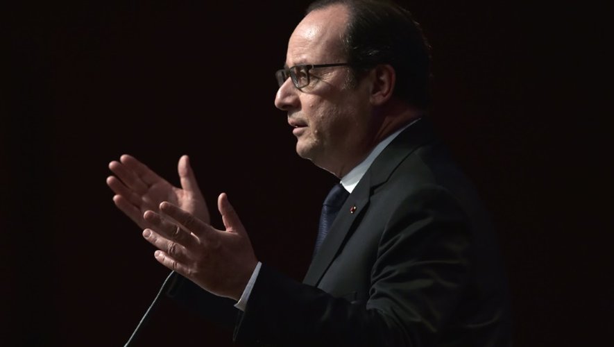 François Hollande le 23 juin 2016 à Strasbourg