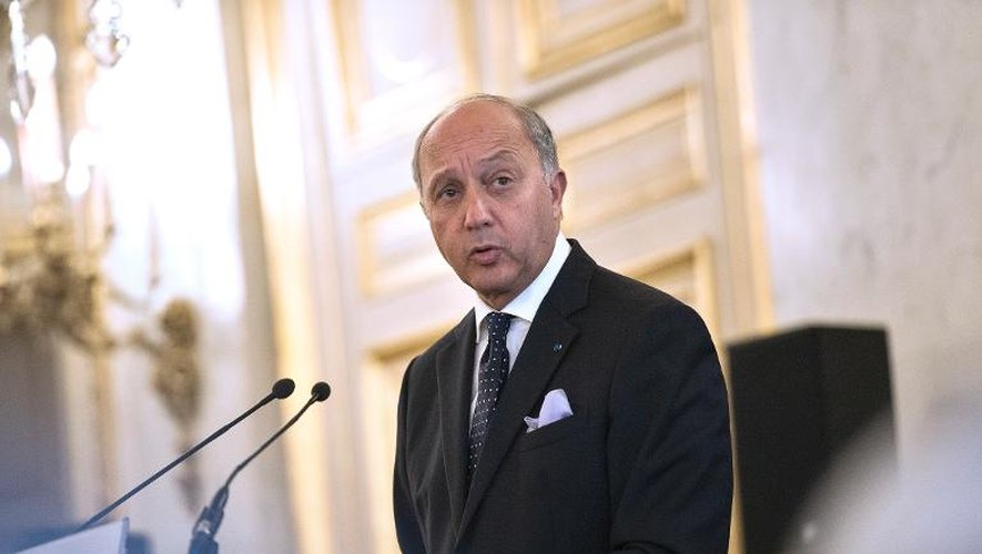 Le chef de la diplomatie française Laurent Fabius, le 30 septembre 2013 à Paris