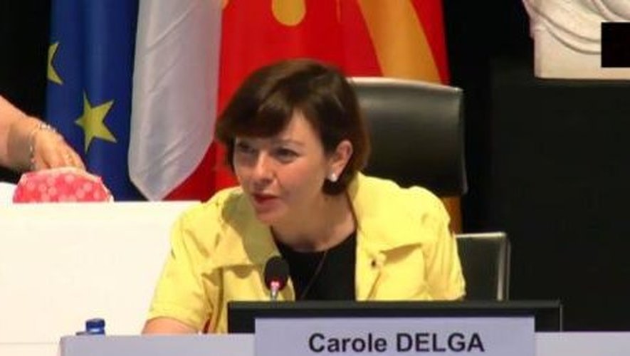 Carole Delga a présidé ce matin l'assemblée plénière.