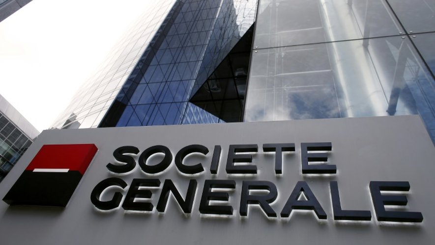 Vue générale en date du 19 mai 2015 du siège de la Société Générale à La Défense