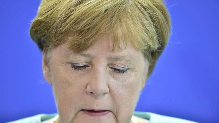 La chancelière allemande Angela Merkel à Berlin, le 24 juin 2016