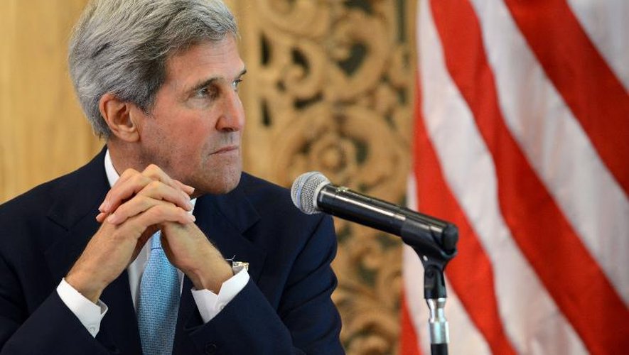 Le secrétaire d'Etat américain John Kerry, le 7 octobre 2013 à Bali, en marge du sommet de l'Apec