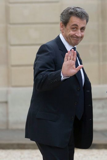 Nicolas Sarkozy,  le 25 juin 2016 à l'Elysée