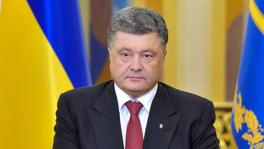 Le président Petro Porochenko, le 30 juin 2014 à Kiev