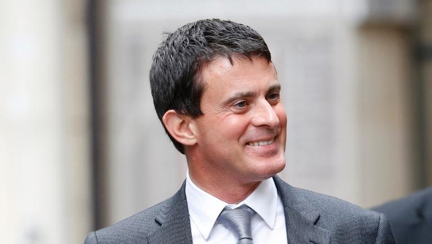 Le ministre de l'Intérieur, Manuel Valls, le 3 octobre 2013 à Paris