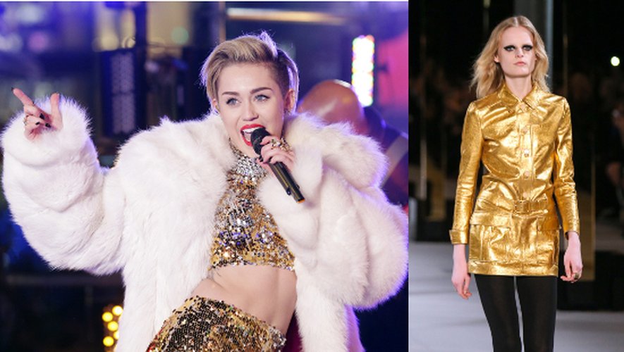 MODE Miley Cyrus et Rita Ora craquent pour le doré, tendance de la rentrée 2014 PHOTOS