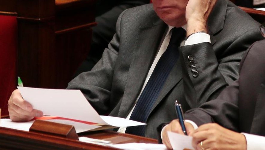 Le Premier ministre Jean-Marc Ayrault, le 8 octobre 2013 à l'Assemblée nationale, à Paris