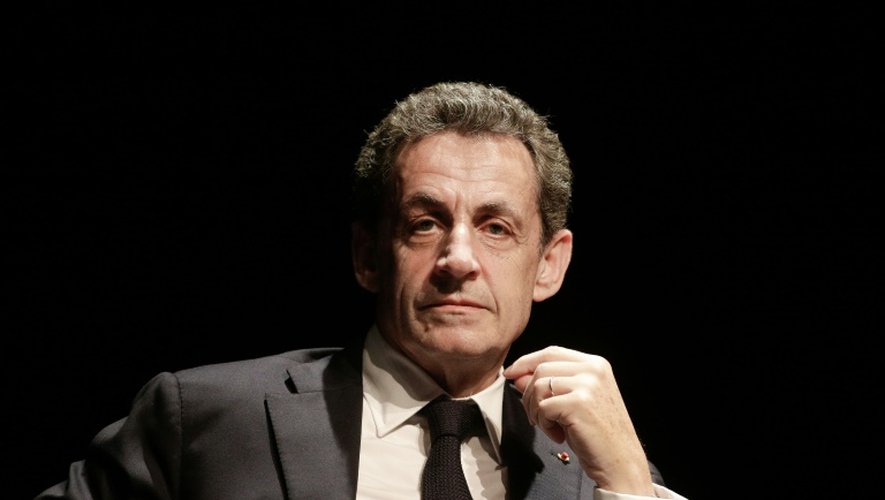 Nicolas Sarkozy, président du parti Les Républicains à Arcachon, le 23 juin 2016