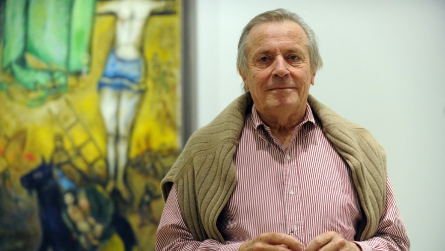 Jean-Louis Prat, commissaire de l'exposition dédiée à Chagall par le centre d'art contemporain de Landerneau, le 24 juin 2016