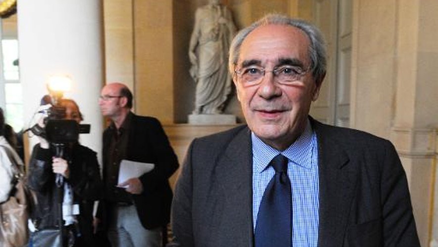Bernard Debré le 11 juin 2012 à l'Assemblée nationale à Paris