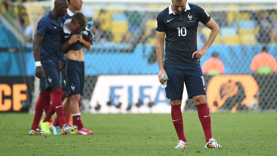 Face à l'Allemagne, Karim Benzema est lui aussi passé à côté de son match.