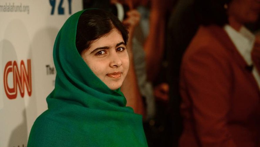 Malala Yousafzai le 10 octobre 2013 à New York