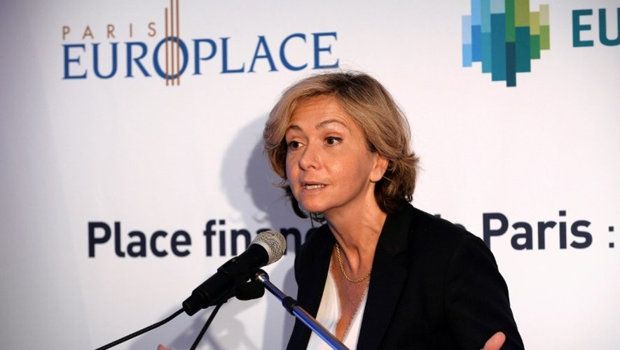 La présidente de la Région Ile-de-France Valérie Pécresse le 8 juin 2016 à Paris