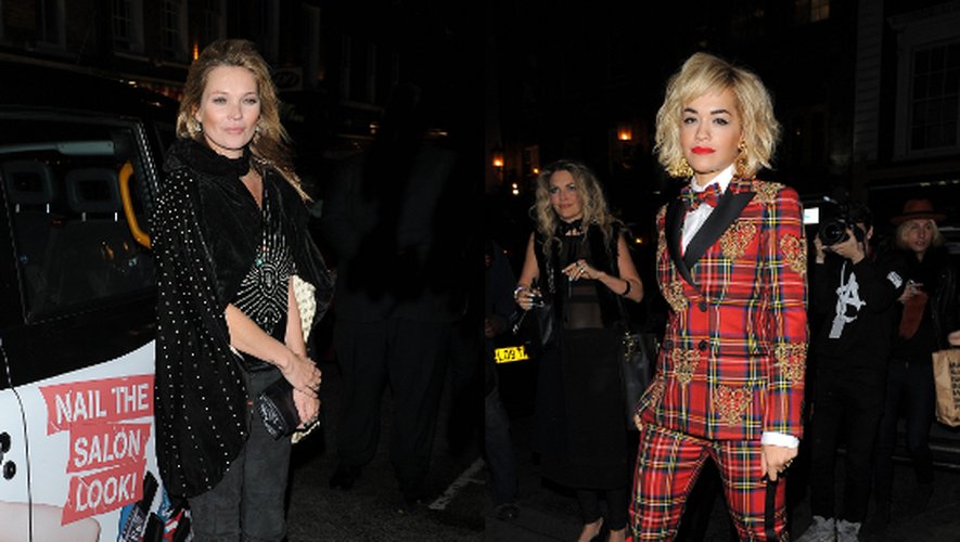 Rita Ora et Kate Moss à la la soirée Rimmel : looks de stars PHOTOS