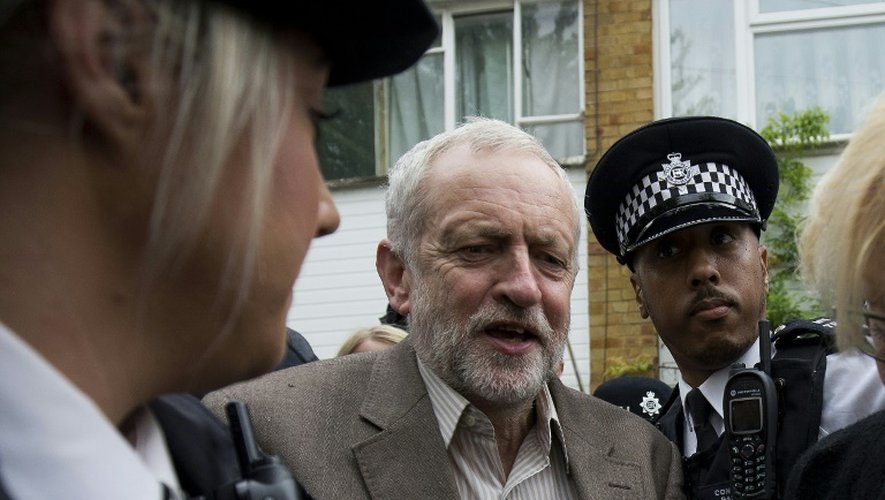 Le chef des travaillistes Jeremy Corbyn à Londres, le 27 juin 2016