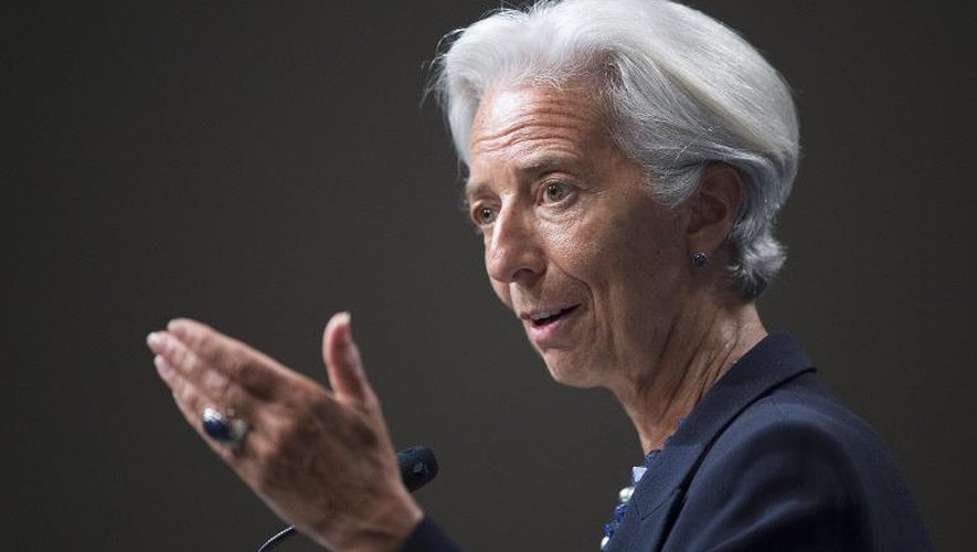 La directrice générale du Fonds monétaire international Christine Lagarde à Washington, le 2 juillet 2014